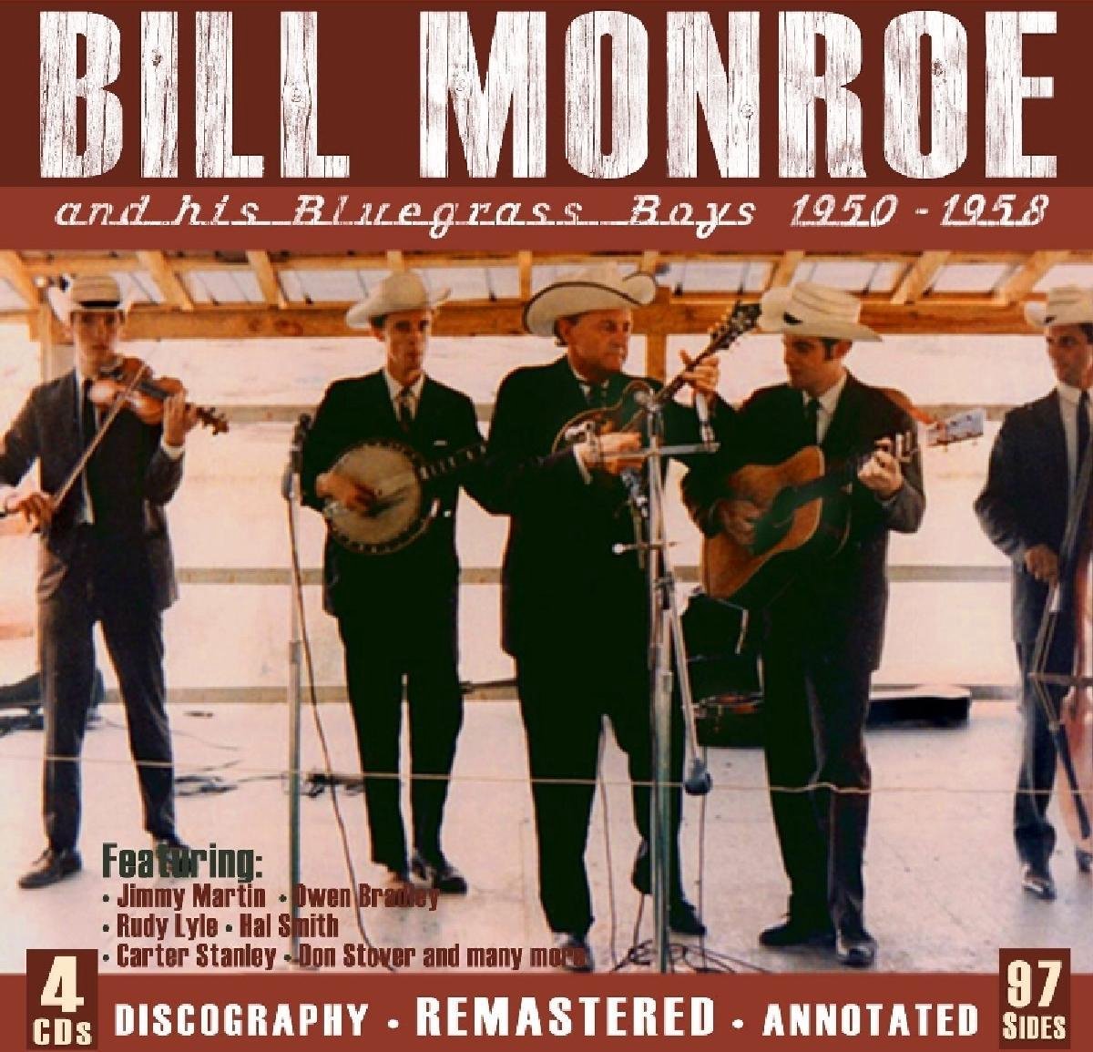 Bill Monroe - And His Bluegrass Boys 1950-1958 (CD), Bill