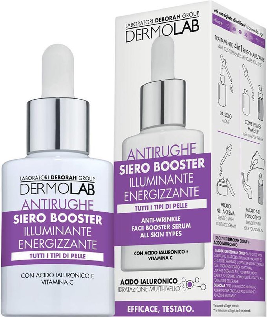 Deborah Milano DermoLAB Anti-Wrinkle Face Booster Serum - 30 ml