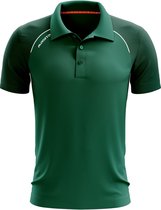 Masita | Polo Shirt Heren - Sportpolo - Korte Mouw - Padel Tennis Polo - Comfortabele & Stijlvol - Teamlijn Supreme - GREEN - XXXL