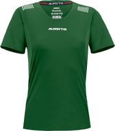 Masita | Sportshirt Dames Korte Mouw - Climatech Stevig & Ademend - Teamlijn Porto - GREEN/WHITE - 36