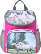 rugzak paarden 9 liter lila/roze