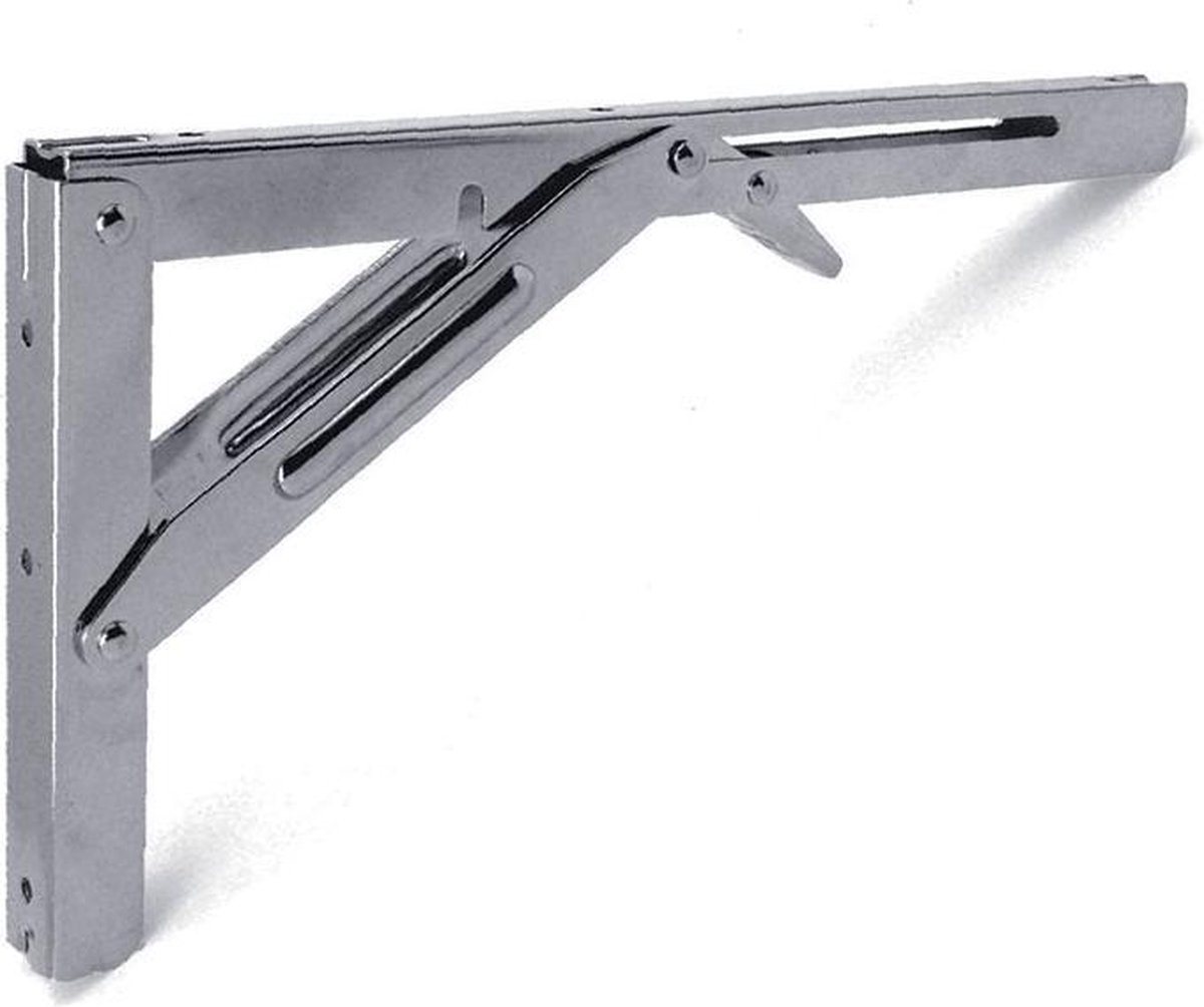 Tafelbladsteun inklapbaar 305 x 165 mm RVS-304