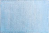 Beliani GESI II - Laagpolig vloerkleed - blauw - Viscose
