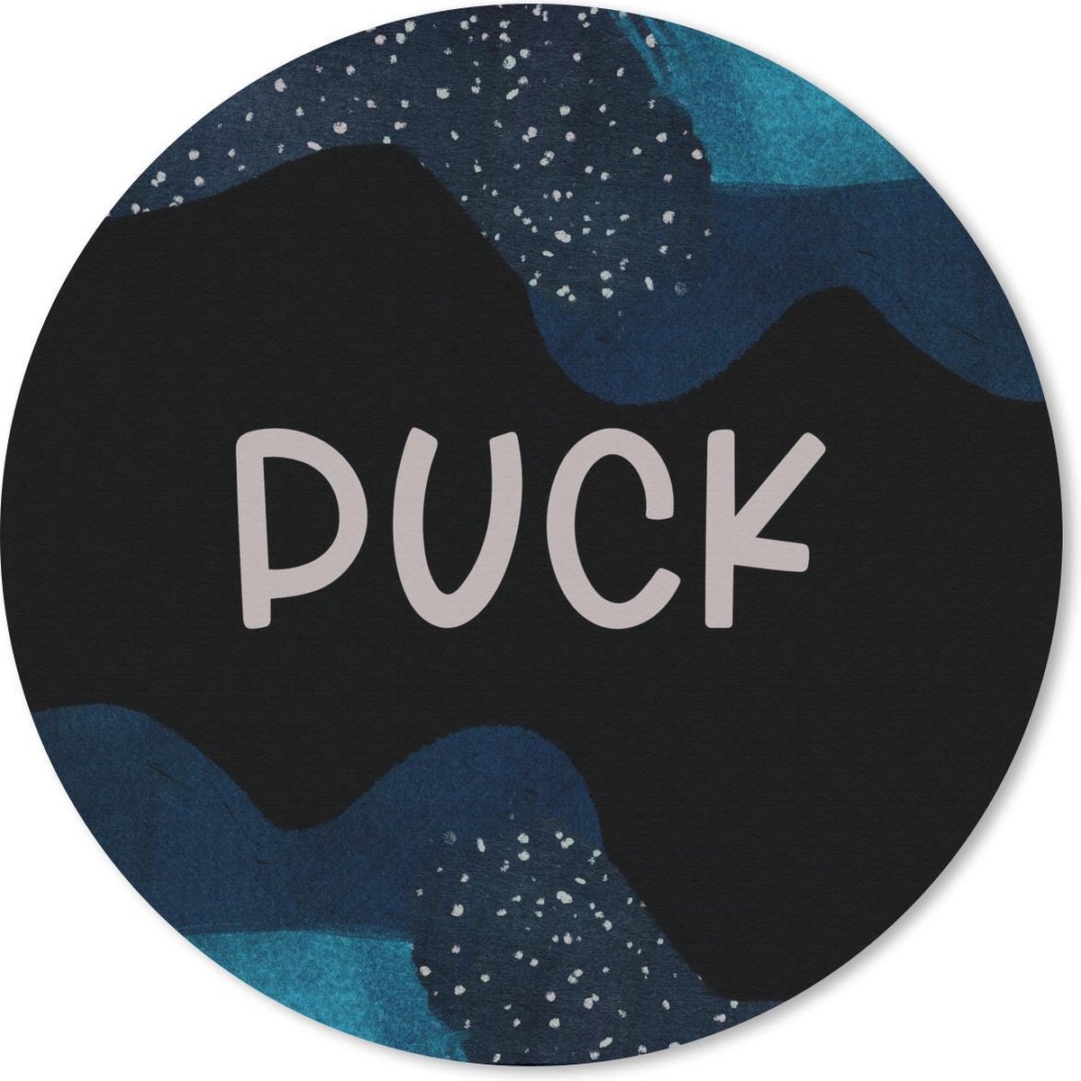 Muismat rond 40x40 cm - Mousepad Puck - Pastel - Meisje - Ronde muismatten