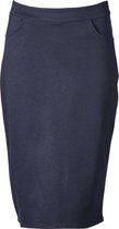 dames stretch rok in marine | Maat S