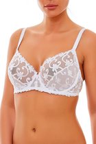 Rosey Dames Lingerie Niet-voorgevormde beugel BH | Black Friday SALE - IVOOR -  Maat  85C