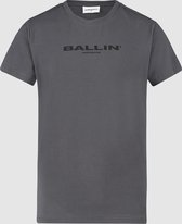Ballin Amsterdam -  Jongens Regular Fit   T-shirt  - Grijs - Maat 128