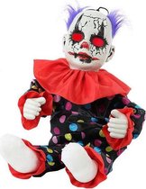 Ophangdecoratie Kwade clown (55 Cm)