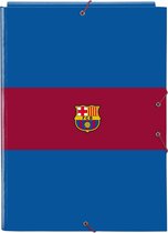 Map F.C. Barcelona A4 Kastanjebruin Marineblauw