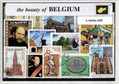 The beauty of Belgium – Luxe postzegel pakket (A6 formaat) : collectie van verschillende postzegels van de schoonheid van Belgie – kan als ansichtkaart in een A6 envelop - authenti