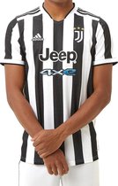 Adidas Juventus Fc Thuisshirt 21/22 Zwart/Wit Heren - Maat M