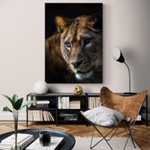 Poster Lioness ² - Papier - Meerdere Afmetingen & Prijzen | Wanddecoratie - Interieur - Art - Wonen - Schilderij - Kunst