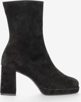 Tango | Nadine 5-f black suede boot - covered heel | Maat: 39