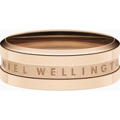 Daniel Wellington unisex stalen ring 9 karaat edelstaal 54 Roségoud 32014598