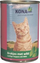 Kattenvoer  410 gr | Konacorn Brokjes Met Wild