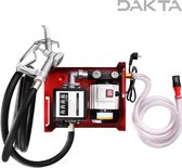 Dakta® Brandstof pomp | 60L/min | Pomp | Elektrisch | Zelfaanzuigend | Hevelpomp | Complete set