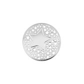Kleine Zilveren Sterren 24mm Munt van MY iMenso