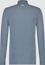 Purewhite -  Heren Slim Fit   Essential Trui  - Blauw - Maat XXL