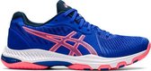 ASICS Netburner Ballistic FF 2 Dames - Sportschoenen - blauw/roze - maat 42