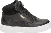 Puma Carina Mid kids sneaker - Zwart - Maat 34