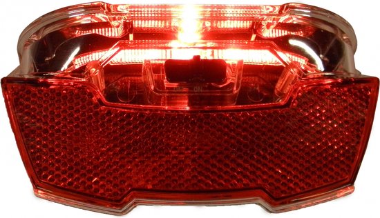 Achterlicht Solovision 156-e04 Led Batterij Rood — afbeelding 2