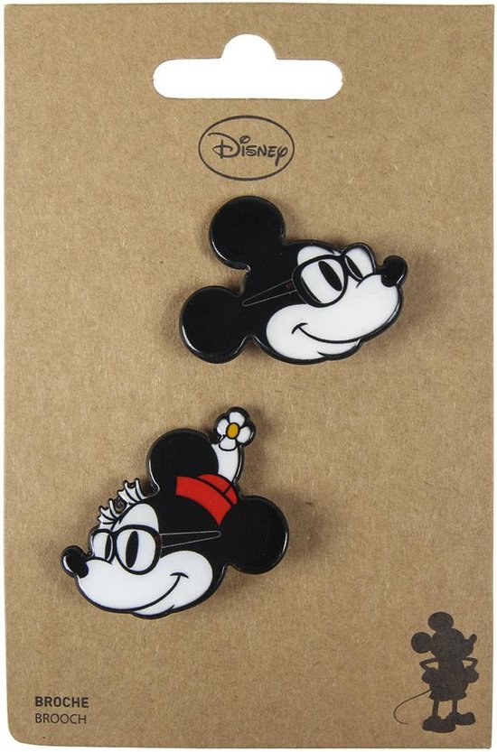 Broche Disney Mickey et Minnie Mouse | bol.com