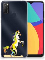 Leuk TPU Back Case Alcatel 1S (2021) GSM Hoesje Horse Color