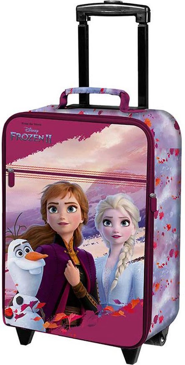 Disney Frozen Trolley, Leaves - 52 x 34 x 16 cm - Polyester