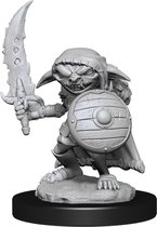 Pathfinder Miniatures - Goblin Male Fighter - Miniatuur - Ongeverfd