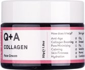 Q+a Collagen Face Cream. A Vegetarian, Seaweed Derived Collagen Cream For Ageing