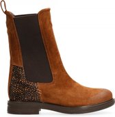 Maruti  - Anna Chelsea Boots Pixel Bruin - Womens - Cognac / Pixel Black - 40