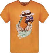 DEELUXE T-shirt met papegaaienprint HAVANA Light Terra