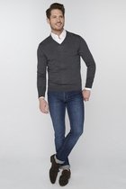 Van Gils - Effen pullover Basico Heren