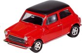 Metalen Mini Cooper 1300: Rood 7 cm