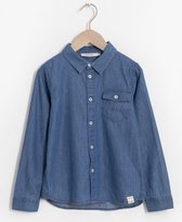 Sissy-Boy - Denim overhemd met borstzakje