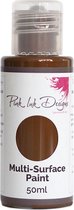 Pink Ink Designs Verf - Multi Surface Paint - Coffee Shimmer - 50ml