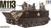 1:35 Tamiya 35040 US M113 A.P.C. Personal Carrier with 5 Figures Plastic Modelbouwpakket
