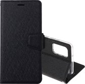 Voor Samsung Galaxy A71 5G Zijden Textuur Horizontale Flip Leren Case met Houder & Kaartsleuven & Portemonnee & Fotolijst (Zwart)