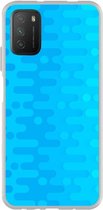 Smartphonebooster Telefoonhoesje - Back Cover - Geschikt Voor Poco M3 - Blue En Blue
