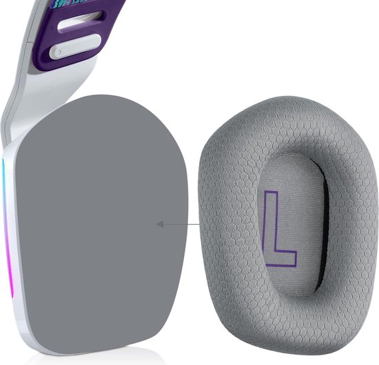 LRZMOLS Almohadillas de repuesto para auriculares inalámbricos Logitech G733 G535