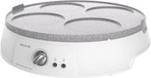 Pannenkoekenmaker Cecotec Fun Crepestone Twin 1200W Wit Grijs