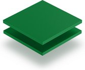 Geschuimd PVC groen 3 MM RAL 6024 - 190x100cm