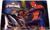 Salvamantel 3D Spiderman met motorfiets