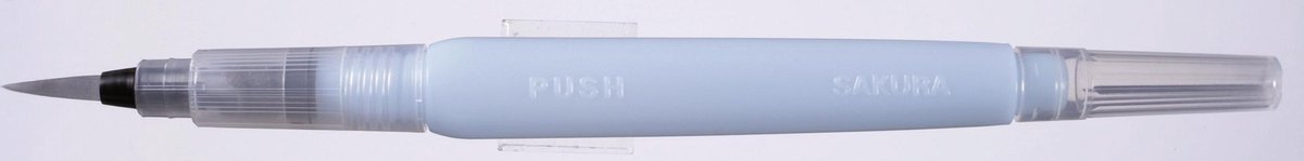 Koi Water brush penseel medium – groot reservoir (samengesteld)