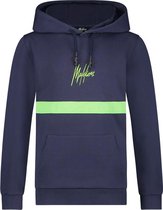 Malelions Junior Tonny Hoodie - Navy/Green