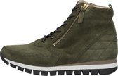 Gabor Vrouwen Suède Lage sneakers / Damesschoenen 76.455 - Groen - Maat 42.5