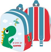 Zaska Rugzak Bts Dino 24 X 10 X 20 Cm Polyester/pvc Blauw