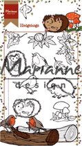 Marianne Design Stempel Hettys Hettys egels HT1638 10.5x18.5 centimeter