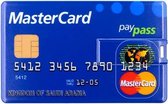 Mastercard creditcard shape USB stick 16GB