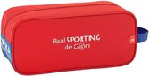 Reisschoenenrek Real Sporting de Gijón Wit Rood Polyester